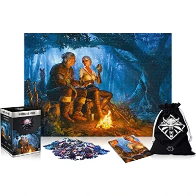 Image of Good Loot 1101074 geralt Puzzle, Witcher Journey of Ciri, 1000 pcs