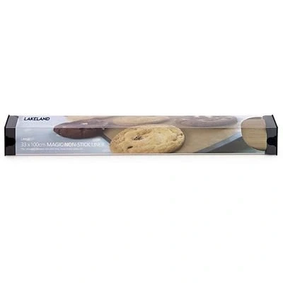 Image of Lakeland Magic Reusable Non Stick Baking Tray Liner Sheet 33 x 100cm Lasts 5 Years Constant Use