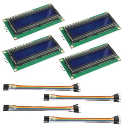 Image of HUAREW 4pcs I2C IIC TWI 1602 Serial LCD Display Module 16x2 Compatible with Arduino Raspberry Pi