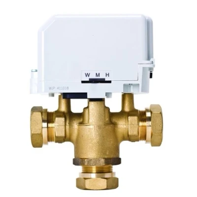Image of Drayton 27206 28mm 3 Port Motorised Valve