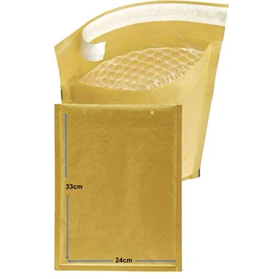 Image of Bankers Box Padded Bubble Bag 240 x 330 mm (Number 17) for Shipping Protection, 50 Envelopes