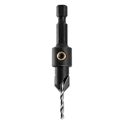 Image of Trend Snappy TCT 9.5mm Diameter Countersink &amp; HSS 2.5mm Drill for No6 Gauge Screws, Tungsten Carbide Tipped, SNAP/CS/6TC