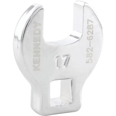 Image of Kennedy 17mm Open Ended Crowfoot Wrench 3/8&quot; Square Drive