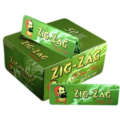 Image of Zig Zag Green King Size Rolling Papers 10 Booklets by Trendz
