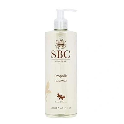 Image of SBC Skincare Propolis Hand Wash 500ml Moisturising For All The Family Soap Dry Or Sensitive Skin Luxury