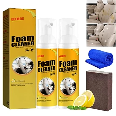 Image of All Around Master Foam Cleaner, Multifunctional Car Cleaner Purpose, for Car, Multi Purpose (2Pcs,30ml)