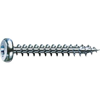 Image of SPAX 19 3101 Universalschraube, 5,0 x 60 mm, 100 Pieces, T STAR plus, half round head, full thread, 4CUT, WIROX A3J