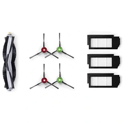 Image of ECOVACS Accessory Pack (Replacement Brushes and Filters) for DEEBOT Omni (Black) Turbo X1 Plus, White