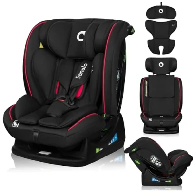 Image of Lionelo AART i Size Baby Car Seat for Children from Birth 40 150cm 0 36kg Forward &amp; Reward Facing, Universal Fit with Belt, 13 Levels Adjustable headrest, Reclining, Latest R129 Norm
