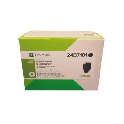 Image of Lexmark 24B7181 Toner Cartridge Black 9,000 Pages One Size