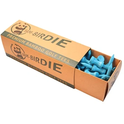 Image of Bamboo Castle Golf Tees (Blue 38mm)