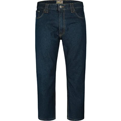 Image of Kam Big &amp; Tall Indigo Kbs 150 Straight Leg Jeans Men&#039;s