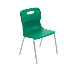 Image of Titan 4 Leg Chair Size 3 350mm Seat Height Green T13 GN
