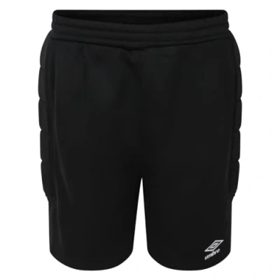 Image of Umbro Childrens/Kids Kinetic Goalkeeper Shorts (9 10 Years) (Black)