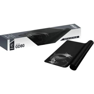 Image of MSI AGILITY GD80 Gaming Mousepad &#039;1200mm x 600mm, Soft touch silk surface, Iconic dragon design, Anti slip and shock absorbing rubber base, Reinforced stitched edges&#039;