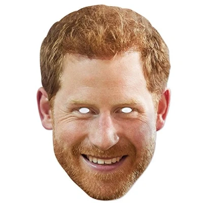 Image of Royal Wedding Official Prince Harry Celebrity Face Mask
