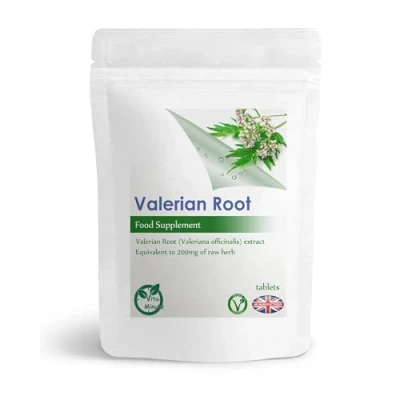 Image of Valerian Root 200mg 1000 Tablets, Sleep Aid, Relax, UK (V)
