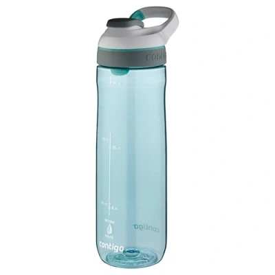 Image of Contigo Cortland Autoseal Water Bottle Large 720ml BPA Free Drinking Sports Flask Leakproof Drink Ideal for School, Gym, Bike, Running, Hiking