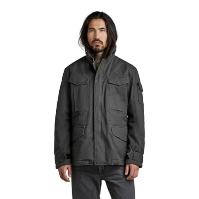 Image of G STAR RAW Men&#039;s Padded Field Jacket, Grey (cloack D21995 D191 5812), L