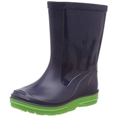 Image of Beck Unisex Kids Basic 486 Rain Boot, Dark Blue, 6 UK