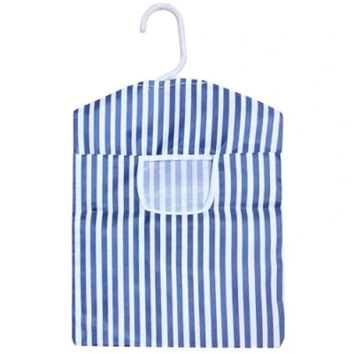 Image of Hanging Fabric Peg Bag Clothes Line Laundry Washing Basket Storage Pouch Hanger