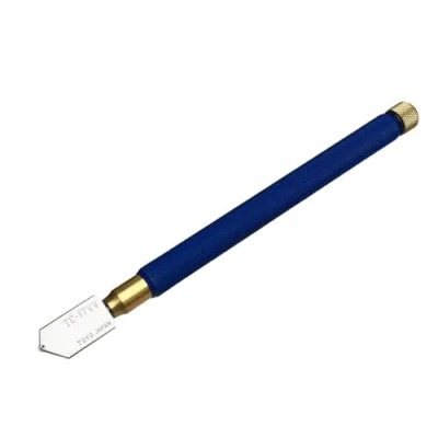 Image of TOYO Oil Glass Cutter Cutting Angle 138 Brass Handle TC 17 B