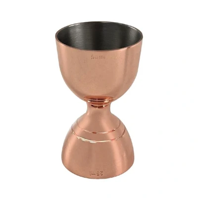 Image of Beaumont Copper Plated Bell Jigger 25ml/50ml