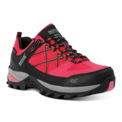 Image of Regatta Women&#039;s Samaris III Low Walking Shoes Hiking, Pink Potion, 4 UK
