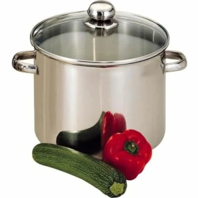 Image of Baumalu 342655 Catering Stock Pot and Lid 16 L 30 cm Diameter