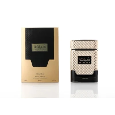 Image of SHIYAAKA GOLD 100ML Eau de Parfum Spray by Khadlaj Perfumes Luxurious and Captivating Fragrance for Women