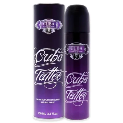 Image of Cuba Tattoo 3.3oz Edp Spray