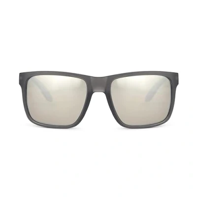 Image of Fortis 2024 Eyewear Bays Polarised Fishing Sunglasses Anti Glare Ideal for Angling (Polycarbonate, Amber with Silver XBlok)
