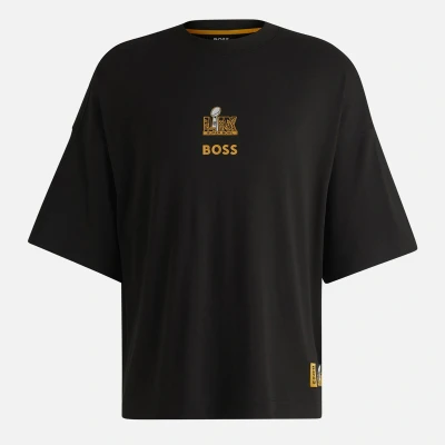 Image of BOSS Orange x NFL Thorpe Cotton Jersey T Shirt S