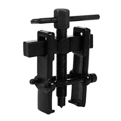 Image of Two Jaw Pilot Bearing Gear Puller, Remover Tool Carbon Steel Adjustable Pump Pulley Hand Removal Kit Straight Type(2.5&#039;&#039;（35 * 45）)