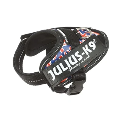Image of Julius K9, 16IDC UK B1, IDC Powerharness, dog harness, Size: Baby 1, British colours