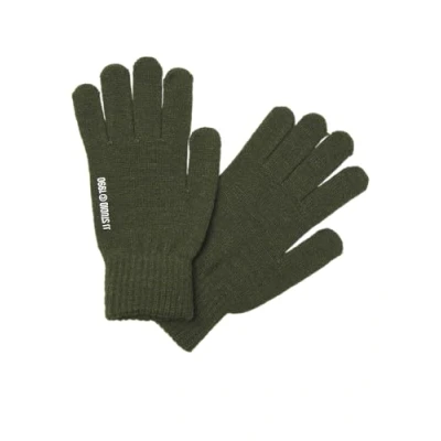Image of JACK &amp; JONES Men&#039;s Jacbottle Gloves, Kombu Green, One Size