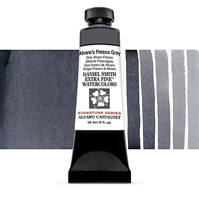 Image of Daniel Smith Watercolor, 15 Milliliter Tube, Alvaro&#039;s Fresco Grey (284600242)