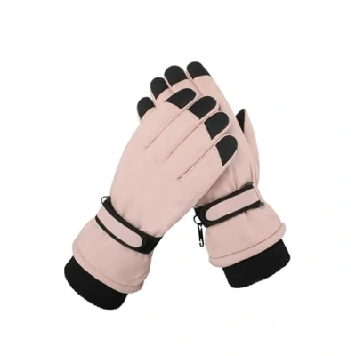 Image of Molten Creek® Ski Waterproof Gloves, Thermal Insulation, Winter Gloves for Men and Women, Extra Warm, Snowboard, Lightweight &amp; Durable (Womem Pink)