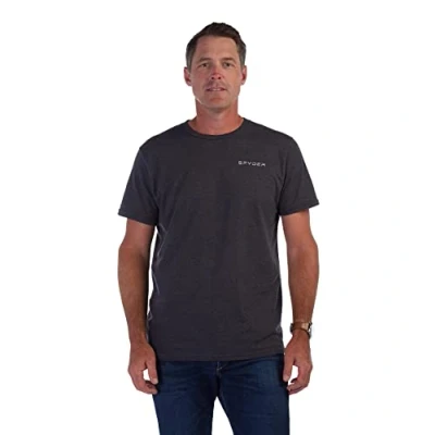 Image of Spyder Men&#039;s Gate S/S Tee T Shirt, Heather Black, Medium
