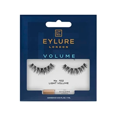 Image of Eylure Volume No. 102 False Lashes Black