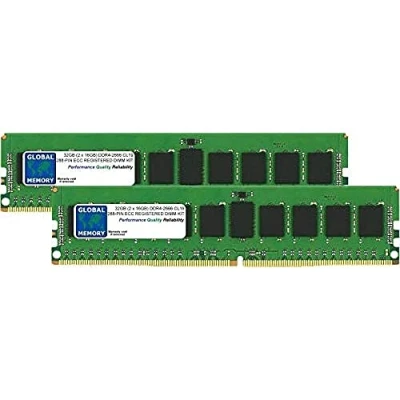 Image of 32GB (2 x 16GB) DDR4 2666MHz PC4 21300 288 PIN ECC REGISTERED DIMM (RDIMM) MEMORY RAM KIT COMPATIBLE WITH APPLE IMAC PRO