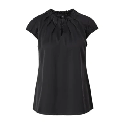 Image of comma Women&#039;s 2147272 Blouse, Black 9999, 8