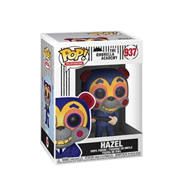 Image of Funko POP! TV: Umbrella Academy Hazel With Mask Collectable Vinyl Figure Gift Idea Official Merchandise Toys for Kids &amp; Adults TV Fans Model Collectors and Display