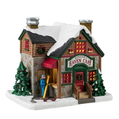 Image of Lemax Winter&#039;s Haven Café #45232