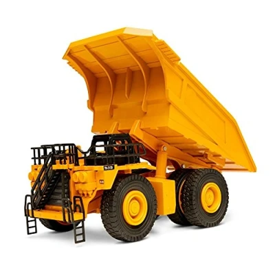 Image of Top Race Quality Diecast Heavy Metal Construction Vehicle Models 1:40 Scale Dump Truck Toy for Indoor and Outdoor Play Boys Ages 3 Up