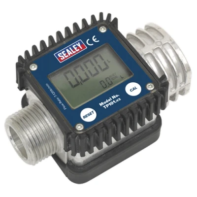Image of Sealey Digital Diesel &amp; Fluid Flow Meter