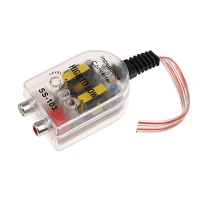 Image of Almencla Audio Speaker High Level To RCA Low Line Out Impedance Converter