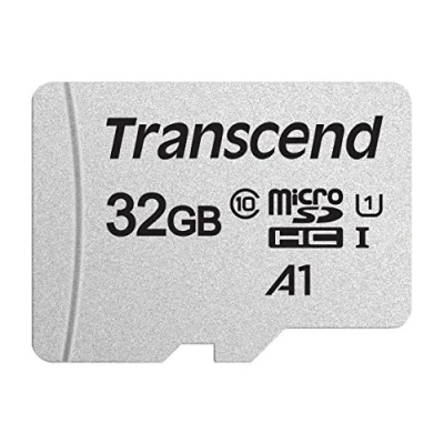 Image of Transcend 32GB microSDXC 300S Class 10 Memory Card with up to 95/45 MB/s (for Smartphones, Digital Camers and Nintendo Consoles) without SD Adapter TS32GUSD300S