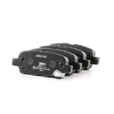 Image of D40603DN1A Brake pad set VALEO 301009 FIRST Rear Axle incl. wear warning contact without anti squeak plate NISSAN: Qashqai / Qashqai+2 I, Juke