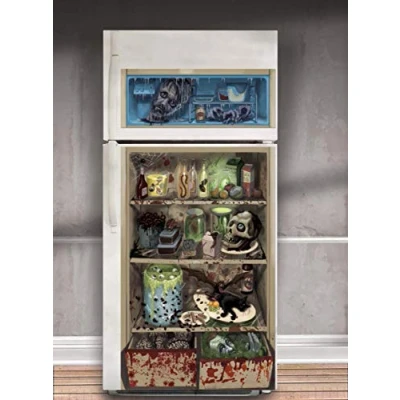 Image of Halloween Fridge Door Cover
